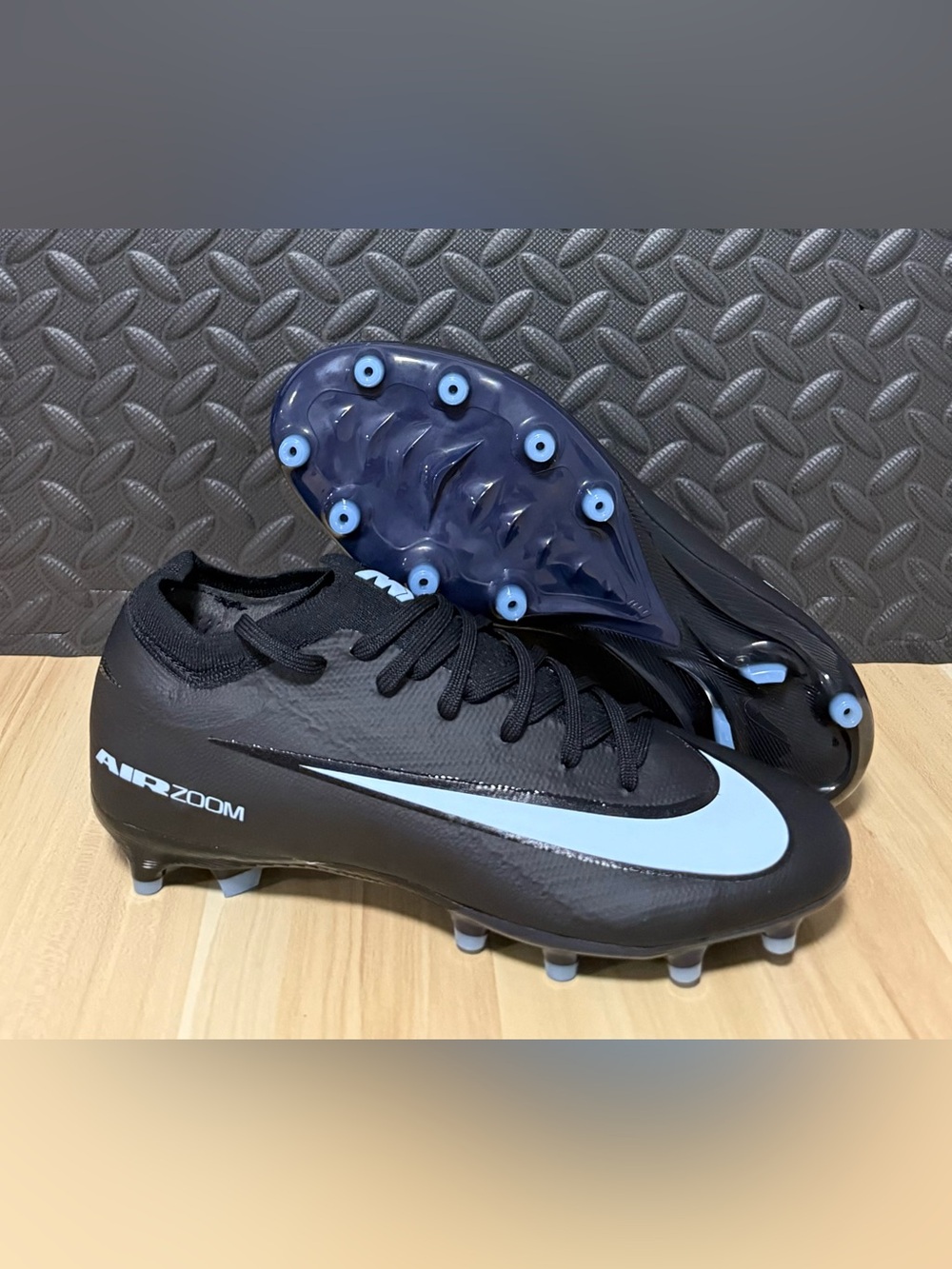 Nike Mercurial Vapor 16 Pro Low FG Soccer Cleats Black FQ8684-001 Mens Size 6.5